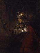 A Man in Armour (mk33) REMBRANDT Harmenszoon van Rijn